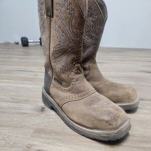 Mens steel toe boots